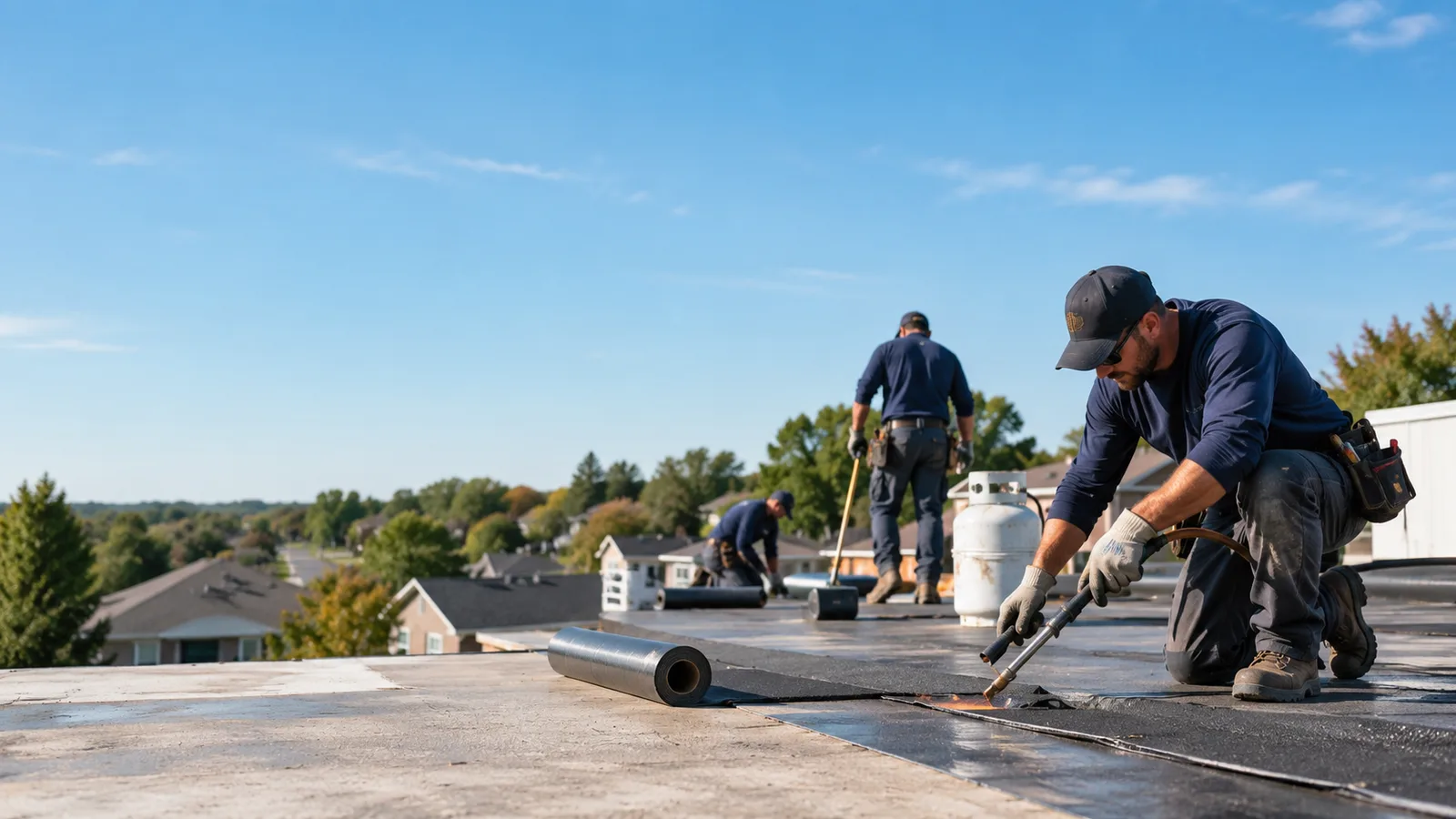 Flat Roof Leak Repair providers in Amo, IN